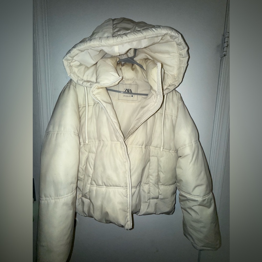 Zara Hooded quilted Jacket